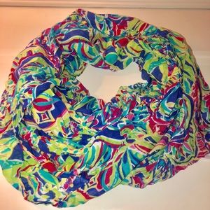 Lilly Pulitzer infinity scarf